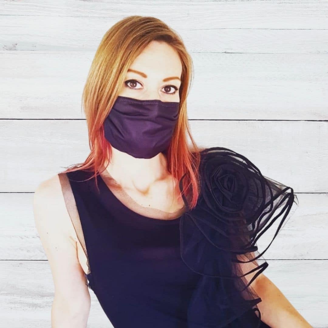 Eco-Mascherine Protettive "Pure Cotton", Misura Adulto - immagine 2