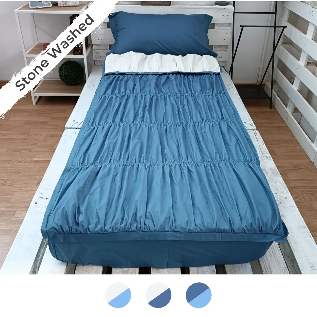 Zip&Dream, Set da letto completo, Family, Stropiccio - Mare