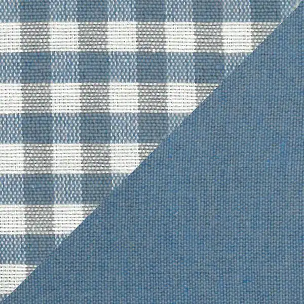 Zip&Dream, Set da letto completo, Family, Vichy - Quadratino - Azzurro - immagine 11