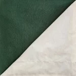 Cotone Naturale - Vichy Verde Tinta Unita