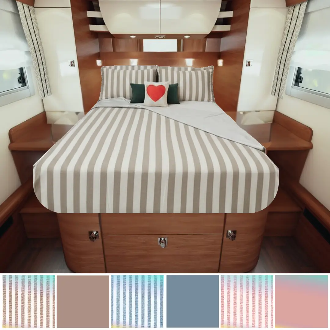 Zip&Go ProntoLetto, Camper e Barca, Collezione Vichy Righine